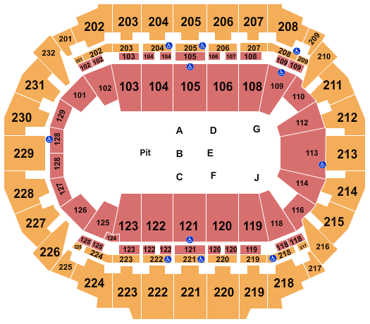 CHI Health Center Monster Jam Seating Chart